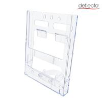 Deflecto 772001 Folderhouder Transparant DIN A4 staand 1 stuk(s) (b x h x d) 228 x 285 x 50 mm - thumbnail