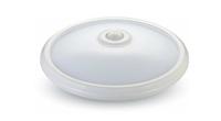 LED Plafondlamp - PIR Bewegingssensor - Ø29 cm - 12 watt - 800 Lumen - 6400K daglicht wit - IP20 Stofdicht - Wit - thumbnail