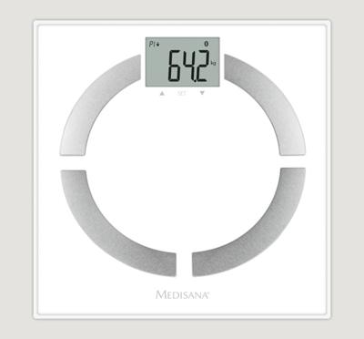 Medisana BS 444 connect 40444 Analyse-personenweegschaal Digitaal Weegbereik (max.): 180 kg Wit Medisana BS 444 connect 40444 Analyse-personenweegschaal Digitaal Weegbereik (max.): 180 kg Wit