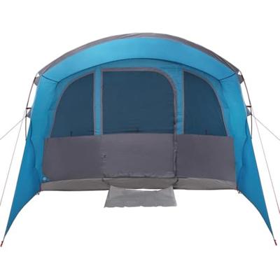 Gezinstent met dak Blauw en Grijs 576 x 325 x 213 cm