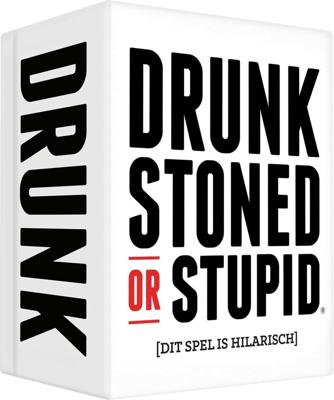 Asmodee Drunk, stoned or stupid, een partyspel voor jou en je "domme" vrienden