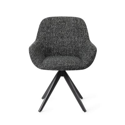 Jesper Home Eetkamerstoel 'Kushi' Turn Black, kleur Skyfall