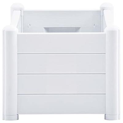 Plantenbak verhoogd 100x43x35 cm PP wit