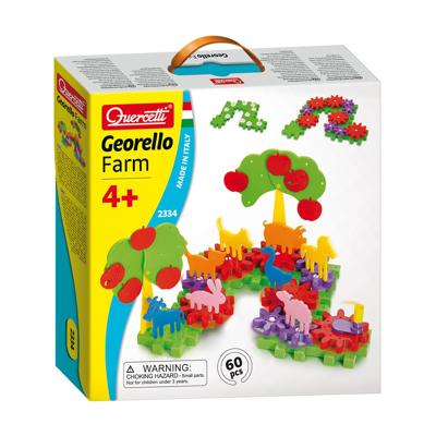Quercetti georello tandwielenset boerderij, 60dlg.