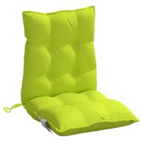 VidaXL Stoelkussens 6 st lage rug oxford stof felgroen - thumbnail