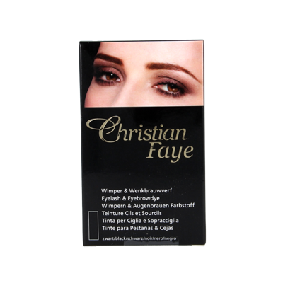 Christian Faye Eyebrow/eyelash dye black 1 Stuks