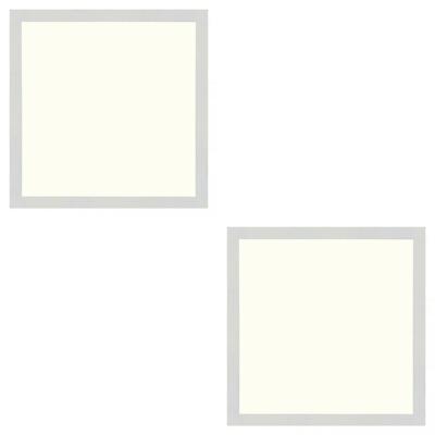 LED Paneel Slim 2-Pack 30x30 - 4200K Natuurlijk Wit - 24W Inbouw
