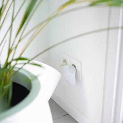 Chacon Draadloze deurbel set 300m plug-in design wit + flits - 8415101