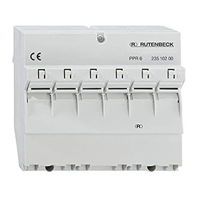 Rutenbeck PPR 6 6 poorten Netwerkpatchpaneel CAT 6 Rutenbeck PPR 6 6 poorten Netwerkpatchpaneel CAT 6
