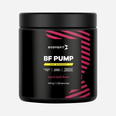 Bf Pump Pre-workout (zonder Caffeine) | Body & Fit | 340 G Bf Pump Pre-workout (zonder Caffeine) | Body & Fit | 340 G