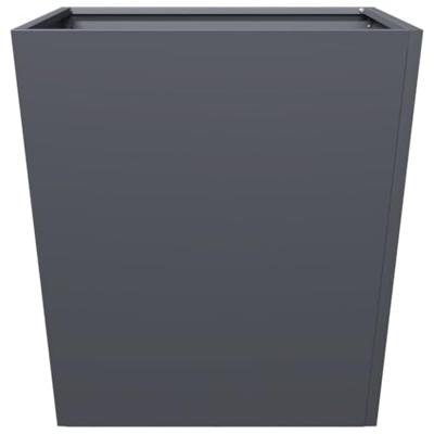 Plantenbak 50x50x50 cm staal antracietkleurig