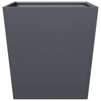 Plantenbak 50x50x50 cm staal antracietkleurig - thumbnail