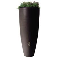 Garantia design regenton mokka 300 liter met plantenbak - thumbnail