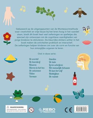 Mijn leukste oefenboek De vijf zintuigen