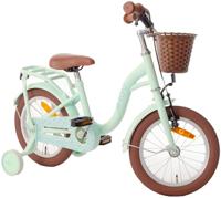 AMIGO Fairy 14 Inch Meisjes Terugtraprem Mintgroen - thumbnail