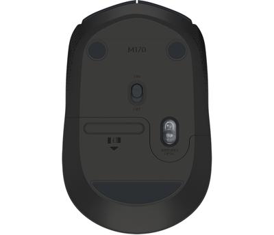 Logitech M170 Muis Radiografisch Optisch Grijs, Zwart 3 Toetsen 1000 dpi Logitech M170 Muis Radiografisch Optisch Grijs, Zwart 3 Toetsen 1000 dpi