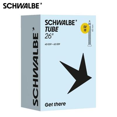 SCHWALBE binnenband sv13 26 inch 40/62-559 fv 60mm
