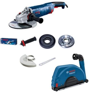 Bosch Professional GWS 24-230 JZ Haakse Slijper 230mm 2400W + GDE 230 FC-S Stofafzuigkap - 0615A5004S - thumbnail