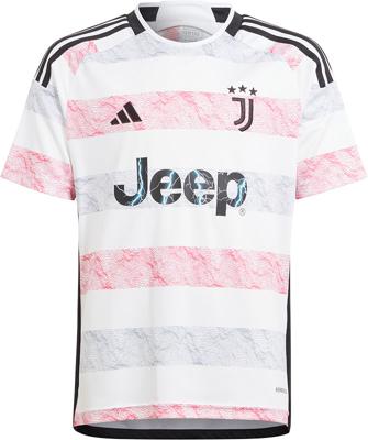 Juventus Shirt Uit Junior 2023/2024 - Maat 164 - Kleur: WitRoze | Soccerfanshop