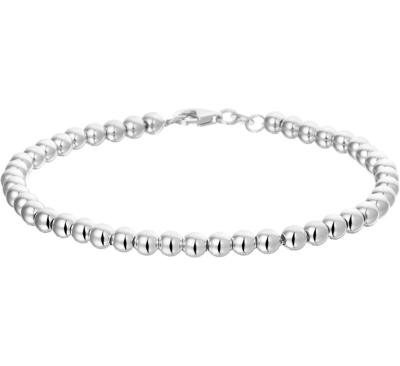 TFT Armband Zilver Bolletjes 4,0 mm 19 cm