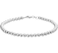 TFT Armband Zilver Bolletjes 4,0 mm 19 cm - thumbnail