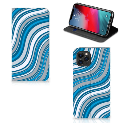 Apple iPhone 11 Pro | Hoesje met Magneet | Waves Blue