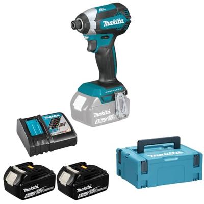 Makita DLX2418TJ Accu Combiset 2-delig (DHP486 + DTD153) 18V 5.0Ah in Mbox