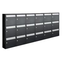 Allux Flow Set 6-Breed, 3-Hoog Zwart - 40040070_6x3 - thumbnail