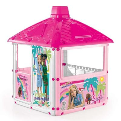Barbie City Speelhuis 132x104x104 cm Roze/Wit