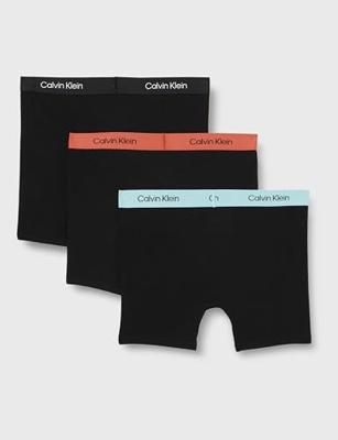 Calvin Klein 3-Pack Heren Boxershorts - Boxer Brief Black - Katoenen mannen boxers - Lange pijpjes - Calvin Klein underwear