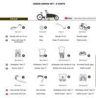 Melia baby/peuter schaal bev.set 5p urban arrow bakfiets - thumbnail