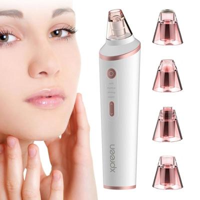 XPREEN XPRE037 draadloos opladen multifunctionele Blackhead Extractor porie reinigingsmiddel met vier sondes & LED verlichting Function(White)
