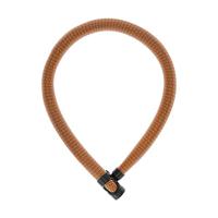 Abus ivytex 7210 - oranje fietskettingslot, 85cm, sleutelslot - thumbnail