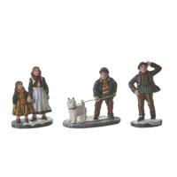 Kerst kersthuisje village people set Luville - Luville - thumbnail