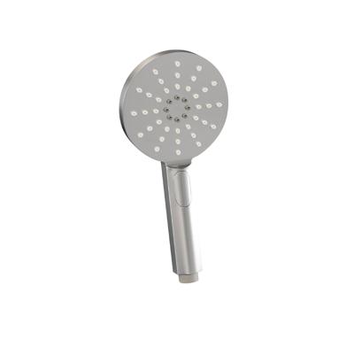 3-Standen handdouche van geborsteld RVS met PVD coating