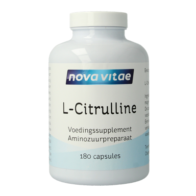 Nova Vitae L-Citrulline 800mg 180 Capsules Nova Vitae L-Citrulline 800mg 180 Capsules