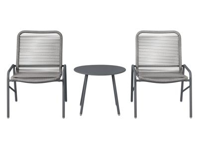 LIVARNO Tuinset 3-delig (Antraciet) LIVARNO Tuinset 3-delig (Antraciet)