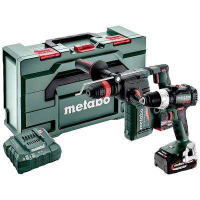 Metabo Combo set 2.4.8 | Accu-machines set | 18V | BS 18 LT BL | KH 18 LTX BL 24 Q | metabox 340 L 685219650 Metabo Combo set 2.4.8 | Accu-machines set | 18V | BS 18 LT BL | KH 18 LTX BL 24 Q | metabox 340 L 685219650
