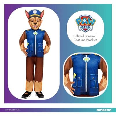 Paw Patrol Verkleedset Chase 3-4 Jaar - thumbnail