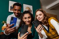 Smartphone TCL 50 5G 4 GB RAM 128 GB Blauw 6,56" ARM Cortex-A55 Mediatek Dimensity 6100+ - thumbnail