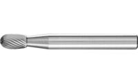 PFERD TOOLS 21134856 Freesstift Druppel Lengte 50 mm Afmeting, Ø 6 mm Werklengte 10 mm Schachtdiameter 6 mm - thumbnail
