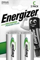 Oplaadbare C batterij (baby) Energizer Power Plus HR14 NiMH 1.2 V 2500 mAh 2 stuk(s) - thumbnail