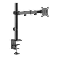 Ranqer Monitor Arm Single zwart - thumbnail