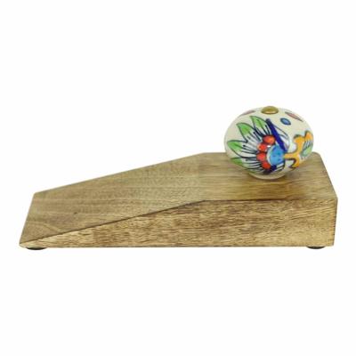 Deurstopper Hout - Keramiek Deurstopper Hout - Keramiek