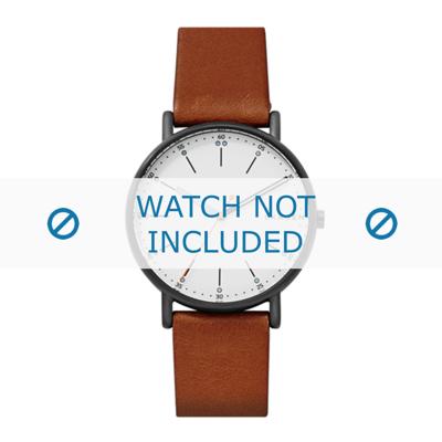 Horlogeband Skagen SKW6374 / Signatur Leder Bruin 20mm