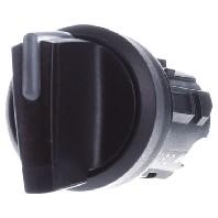 Siemens 3SU10022BF100AA0 3SU1002-2BF10-0AA0 Knevelschakelaar Kunststof frontring, Verlicht Knevel Zwart 1 x 90 ° 1 stuk(s) - thumbnail