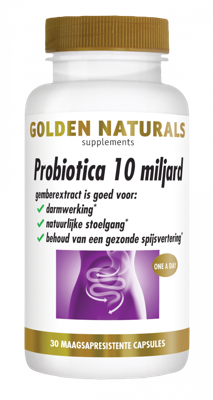 Golden Naturals Probiotica 10 Miljard Capsules