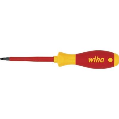 Wiha Schroevendraaier | maat PH 1 | klinglengte 80 mm VDE geïsoleerd | 1 stuk - 00847 00847