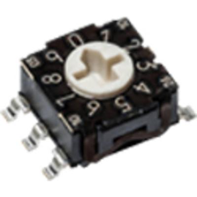 C & K Switches RTE10B0G14 Codeerschakelaar BCD Schakelposities 10 1 stuk(s) Tape C & K Switches RTE10B0G14 Codeerschakelaar BCD Schakelposities 10 1 stuk(s) Tape