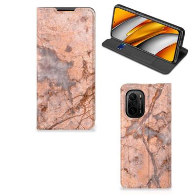 Xiaomi Mi 11i | Poco F3 | Standcase | Marmer Oranje